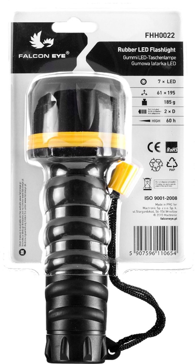 Elektrik dore Falcon Eye, 7 LED, i zi