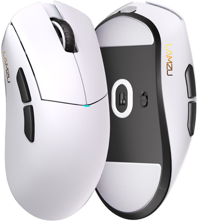 Mi wireless gaming Lamzu Paro Aurora, sensor preciz, i bardhë