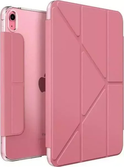 Mbrojtëse tableti UNIQ Camden për iPad 10th Gen 10.9", kapak palos, ngjyrë roze rouge