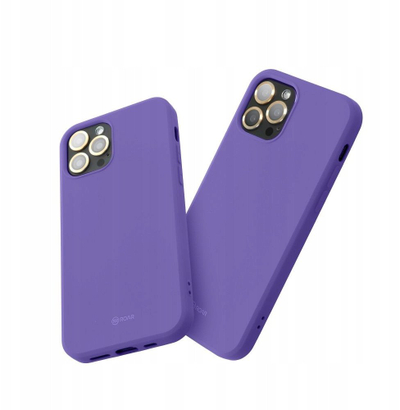 Заштитна маска за телефон Roar Futera Jelly за Samsung A06, флексибилна, виолетова