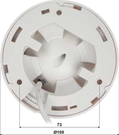 Kamerë IP APTI AI401PV21-28W, 4 Mpx, lentë 2.8 mm, e bardhë