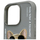Kapak telefoni Nimmy Glasses Cool Dog për iPhone 16 Pro Max 6.9", TPU PC, gri