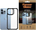 Këllëf PanzerGlass ClearCase për iPhone 13 Pro 6.1", antibakterial, standard ushtarak, i zi