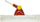Larës dritaresh Wolf Garten Multi Change Window Washer, 35 cm, kokë që rrotullohet, i kuq