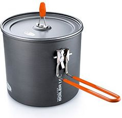 Казaн за кампување ГСИ Аутдорс Халулит, 1.8 L, анодиран алуминиум, сив