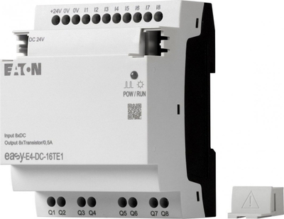 Kontroller PLC Eaton EASY-E4-DC-16TE1, 12/24V DC, kompakt, gri