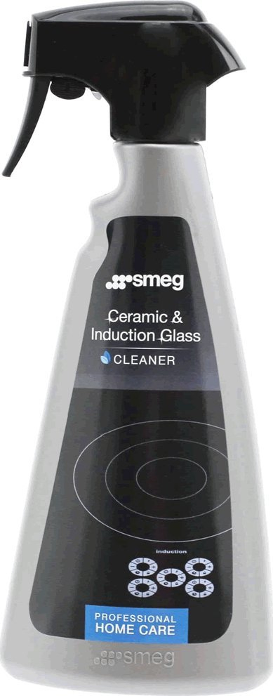 Solucion pastrimi Smeg Ceramic and Induction Glass, për pllaka qeramike dhe induksion, 500ml, gri