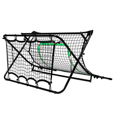 Rebounder futbolli VirtuFit Combi Bumper Kickback, 113 x 106 x 61 cm, jeshil