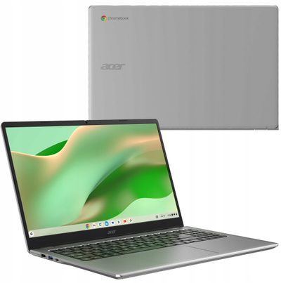 Laptop Acer Chromebook 315 N150, 15.6", 8GB RAM, 128GB, argjendtë