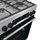 Shporet me gaz dhe furrë elektrike Gorenje G600 GKS6C71XF, 4 vatra, 71L, inox