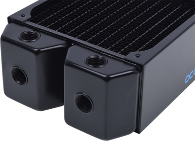 Radiator uji për PC Alphacool NexXxoS UT60, 360mm, bakër i plotë, i zi
