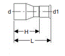 Reduktues Geberit C-STAHL  (22303), 18 x 15mm