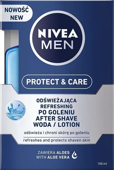 Locion pas rroje Nivea Men Protect &amp; Care, 100 ml