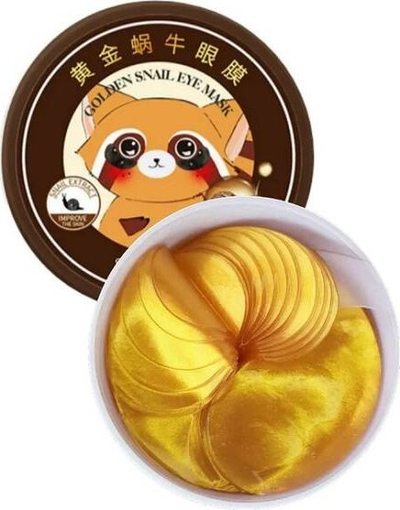 Maskë për sy Golden Snail, 60 copë, për hidratim të fortë