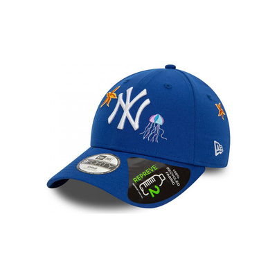 Kapele New Era 9FORTY Repreve Child Icon New York Yankees, e rregullueshme, për fëmijë, blu