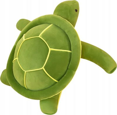 Lodër pelushi breshkë Green plush turtle, 45cm, jeshile