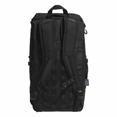 Çantë shpine Adidas OP/System, 30L, najlon i riciklum, e zezë