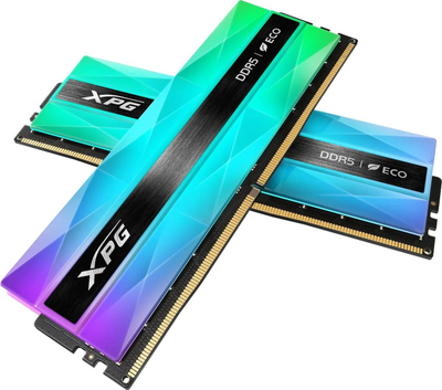 Memorie RAM Adata Lancer Neon AX5U8000C3816G DCLANRSG, 32GB DDR5, 8000MHz, argjendtë me RGB