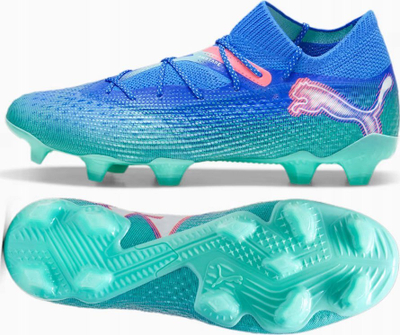 Këpucë futbolli Puma Future 7 Ultimate FG/AG për burra, blu