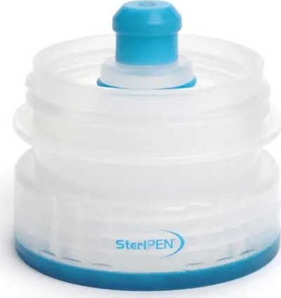 Parafiltër uji SteriPEN Water Bottle Pre-Filter, për shishe uji, për SteriPEN Classic 3 Ultra Aqua, i bardhë