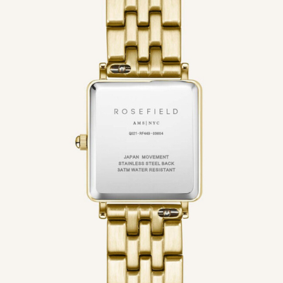 Orë dore për femra Rosefield The Boxy QCGSG-Q048, i artë