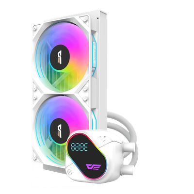 Ftohës Darkflash DO240 AIO Liquid Cooler, 240mm, i bardhë