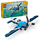 Lodër LEGO Creator 3in1 Race Plane, aeroplan garash, shumëngjyrëshe