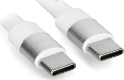 Кабел USB Akyga AK-USB-41, USB C во USB C, 1.8 m, бел