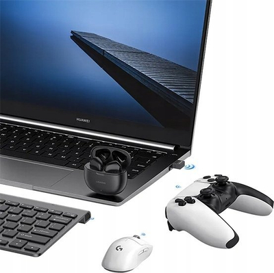 Adapter Bluetooth USB Usams US-ZB285, Bluetooth 5.3, rreze 20m, i zi