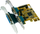 Kartë seriale Exsys EX-44092, 2 porta RS232, PCIe