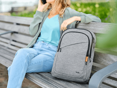 Çantë shpine laptopi Trust Avana, 16", 20L, gri