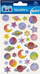 Stickera zbukurues Sticker BOO Galaxy, 31 copë, me shkëlqim, shumëngjyrësh