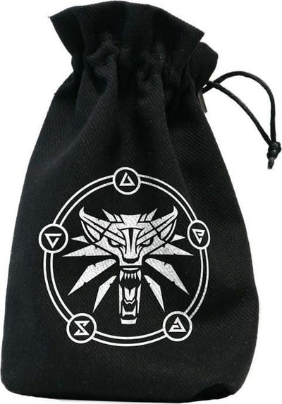 Çantë për zare Q-Workshop Purse The Witcher: Geralt, e zezë
