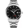 Orë burrash Adriatica Portofino A8307.5114Q, Swiss Made, xham safir, e argjendtë me fushë të zezë