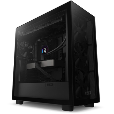 Ftohës uji për procesor NZXT Kraken Elite 360, 360mm, ekran LCD 2.36", i zi