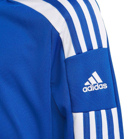 Bluzë sportive për fëmijë Adidas Squadra 21 Jr GP6469, Aeroready, me zinxhir 1/4, blu
