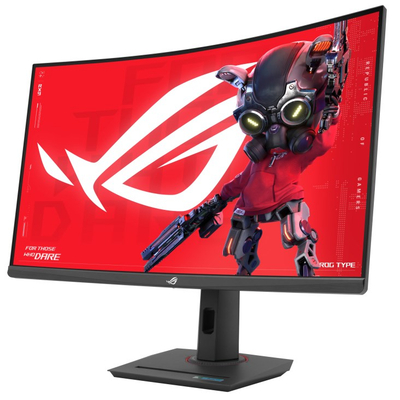 Monitor i lakuar gaming ASUS ROG Strix XG32WCS, 31.5", 180Hz, Quad HD, i zi