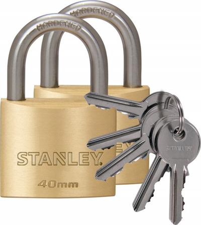 Set dyra Stanley 81103 371 402, bronz 40mm, i fortë, ngjyrë ari