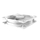 Set ventilatorësh Asus TUF Gaming TF120 ARGB 3in1, 120mm, ARGB, i bardhë