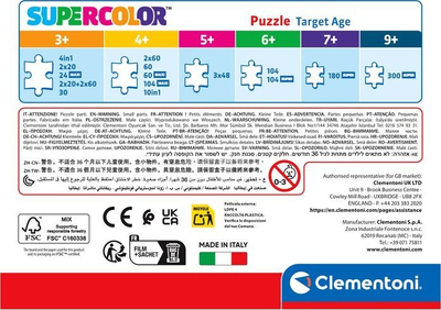 Puzzle Clementoni Paw Patrol 26071, 60 copa, për kalamaj 4+