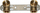 Set montimi në mur për rubinet, 1/2", 100 cm, metalik