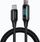 Kabllo karikimi Mcdodo me ekran LED, USB-C në USB-C, 100W PD 5A, e zezë