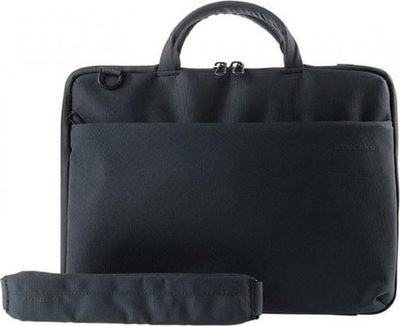 Çantë laptopi Tucano Dark Slim Bag 13, 13–14\", poliester, e zezë