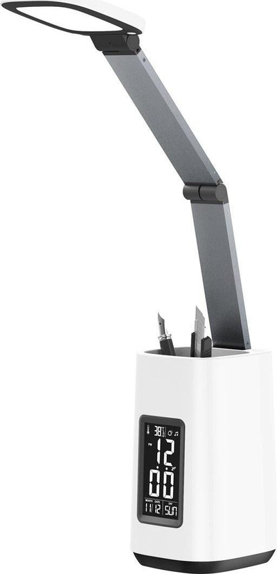 Llambë tavoline Activejet AJE-TECHNIC, LED 7W, port USB, e bardhë