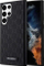 Mbulesë telefoni Karl Lagerfeld KLHCS23LSAKLHPK, hardcase Saffiano 3D Monogram, për Samsung Galaxy S23 Ultra, e zezë