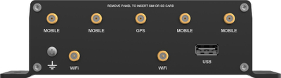 Ruter 5G Teltonika Networks ATRM50, 4x Gigabit Ethernet, Dual SIM, gri