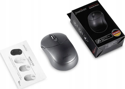 Maus wireless Perixx PERIMICE-802, Bluetooth, i vogël, ngjyrë grafit