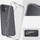 Mbulesë telefoni Spigen Crystal Hybrid për iPhone 16 Plus, kundër goditjeve, transparente