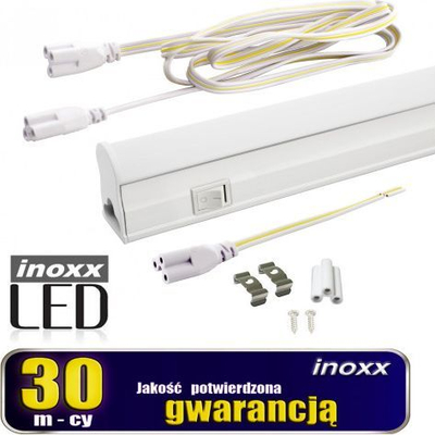 Llambë fluoreshente lineare Nvox LED T5 60cm 8w ndezje/fikje e ftohtë 6000k