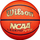 Top basketbolli Wilson NCAA Legend VTX WZ2007401XB, lëkurë sintetike kompozite, për mrena (indoor), portokalli